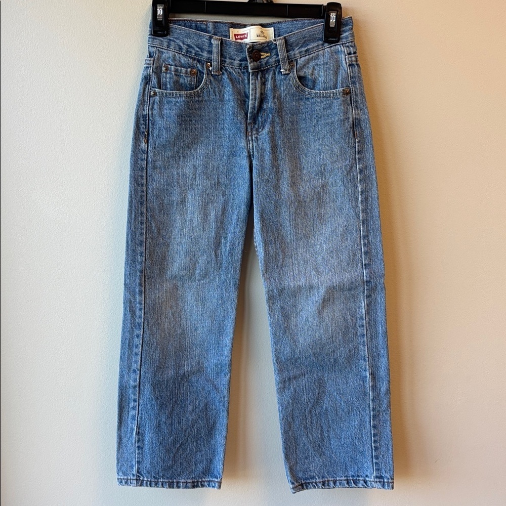 Levi's Light Blue Denim Jeans 550 relaxed